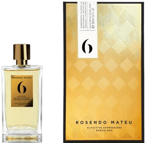 בושם יוניסקס 100 מ"ל | Rosendo Mateu Number 6 Jasmin Sandalwood Oriental Musk | או דה פרפיום E.D.P