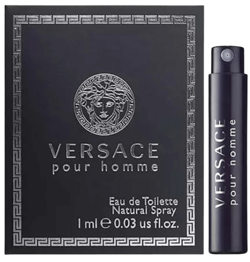 דוגמית בושם לגבר 1 מ"ל | Versace Pour Homme | או דה טואלט E.D.T