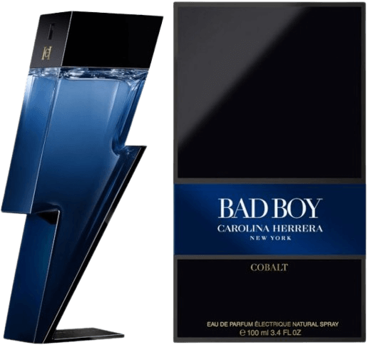 בושם לגבר 100 מ"ל | Carolina Herrera Bad Boy Cobalt | או דה פרפיום E.D.P