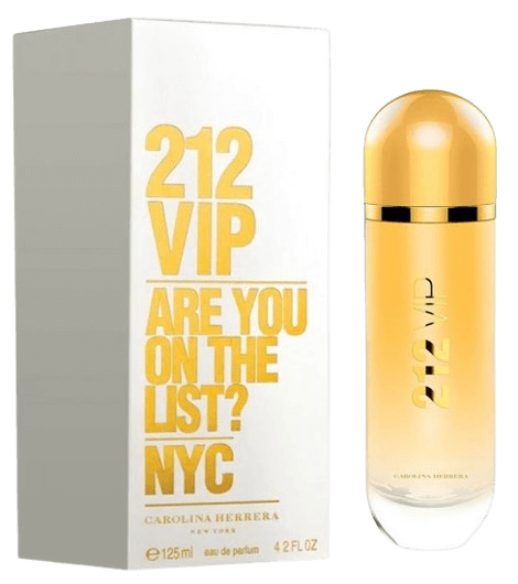 בושם לאישה 125 מ"ל | Carolina Herrera 212 VIP | או דה פרפיום E.D.P