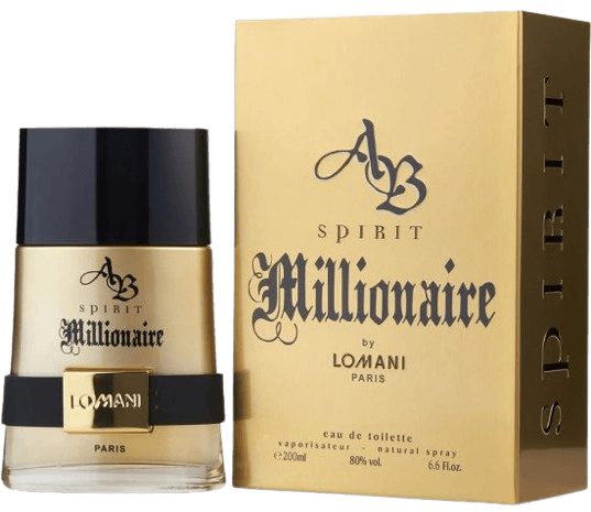 בושם לגבר 200 מ"ל | Lomani Ab Spirit Millionaire | או דה טואלט E.D.T