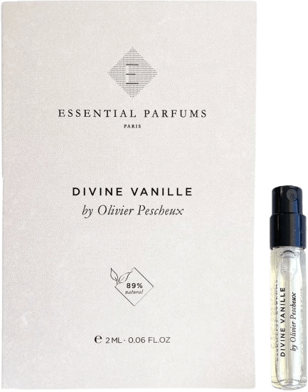 דוגמית בושם יוניסקס | Essential Parfums Divine Vanille | מכיל 2 מ"ל | E.D.P או דה פרפיום