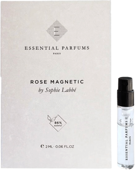 דוגמית בושם יוניסקס | Essential Parfums Rose Magnetic | מכיל 2 מ"ל | E.D.P או דה פרפיום