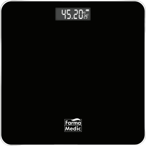 משקל אדם דיגיטלי | דיאגנוסטי | שחור | פארמה מדיק - Farma Medic