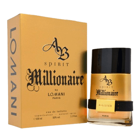 בושם לגבר 100 מ"ל | Lomani Ab Spirit Millionaire | או דה טואלט E.D.T