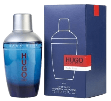 בושם לגבר 75 מ"ל | Hugo Boss Dark Blue | או דה טואלט E.D.T