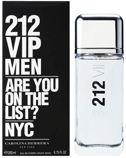 בושם לגבר 200 מ"ל | Carolina Herrera 212 VIP | או דה טואלט E.D.T