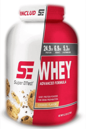 SUPRE EFFECT - ONE WHEY | אבקת חלבון וואן וואי סופר אפקט בטעם עוגיות | 2.27 ק"ג |