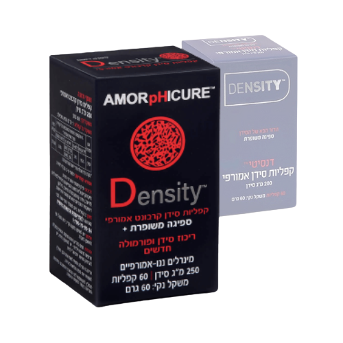 דנסיטי תוסף סידן אמורפי | מכיל 60 קפליות | DENSITY