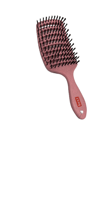 מברשת שיער לשבת | רכה וגמישה | צבע ורוד |
