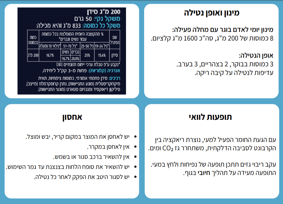 מארז עשרים וארבע | pH גסטרילקס | כמוסות סידן קרבונט אמופרי | מינרלים ננו-אמורפיים | מכיל 200 מ"ג סידן | מכיל 60 כמוסות |