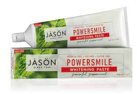 ג'ייסון משחת שיניים מוקטנת מנטה | ג'ייסון משחת שיניים מנטה: מלבינה ומסירה כתמים מהשיניים, משחת שיניים בתוספת שמן עלי מנטה ופטרוזיליה לרענון הנשימה | JASON