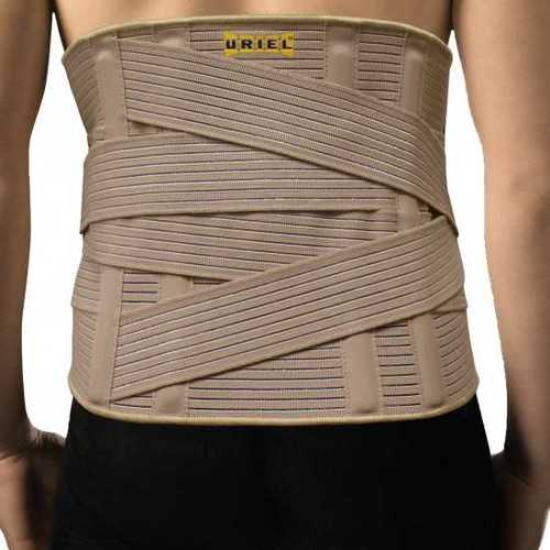 חגורת גב LUMBO SACRAL BELT אוורירית עם סגירה כפולה לתמיכה נוספת | מידה L | אוריאל | URIEL