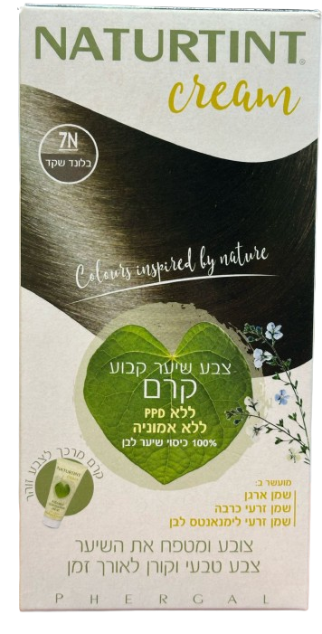 צבע שיער קבוע 7N נטורטינט - בלונד שקד