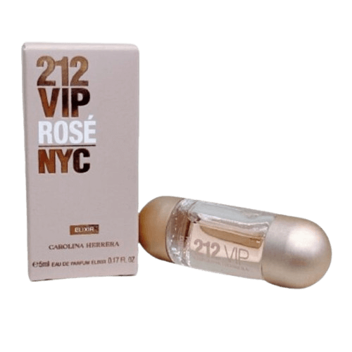 בושם לאישה 5 מ"ל | Carolina Herrera 212 Vip Rose Elixir | או דה פרפיום E.D.P