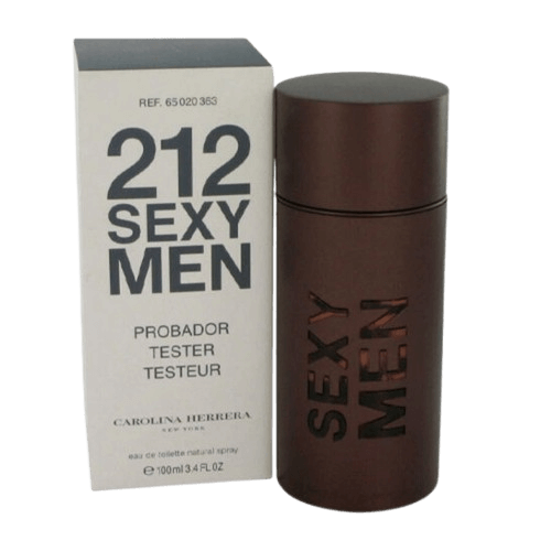בושם טסטר לגבר 80 מ"ל | Carolina Herrera 212 Sexy | או דה טואלט E.D.T