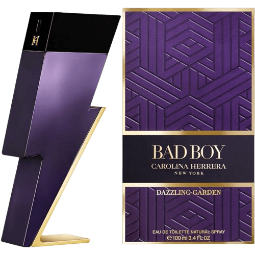 בושם לגבר 100 מ"ל | Carolina Herrera Bad Boy Dazzling Garden | או דה טואלט E.D.T