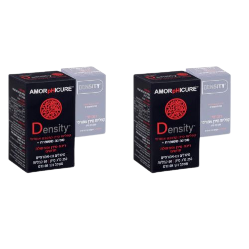 DENSITY דנסיטי תוסף סידן אמורפי - זוג (60+60 קפליות)