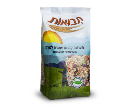 תבואות - תערובת קטניות אורגניות - 500 גרם