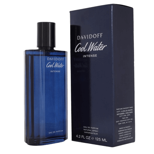 בושם לגבר 125 מ"ל | Davidoff Cool Water Intense | או דה פרפיום E.D.P