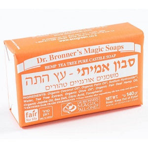 סבון ד"ר ברונר בניחוח עץ התה - 140 גרם