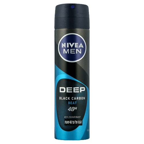 דיפ | בלאק קרבון ביט | הגנה של עד 48 שעות | ביט | מכיל 150 מ"ל |