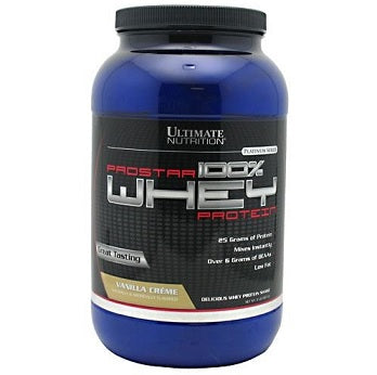 ULTIMATE NUTRITION - PROSTAR PROTEIN | אבקת חלבון פרו סטאר אולטימייט נוטרישן בטעם וניל | 907 גר