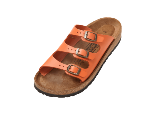 סנדל אורטופדי בעל שלוש רצועות | צבע כתום | אוריאל | URIEL