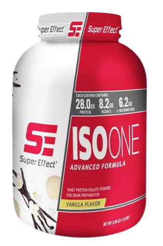 אבקת חלבון ISO ONE Whey | איזו וואן 1.8 ק"ג | סופר אפקט | SUPER EFFECT | בטעם בננה