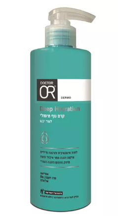 קרם גוף טיפולי לעור יבש דוקטור עור -מכיל 400 מ"ל -DOCTOR OR Deep Hydration