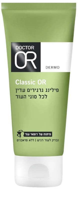 ד"ר עור | פילינג גרגירים | עדין לפנים | 50 מ"ל