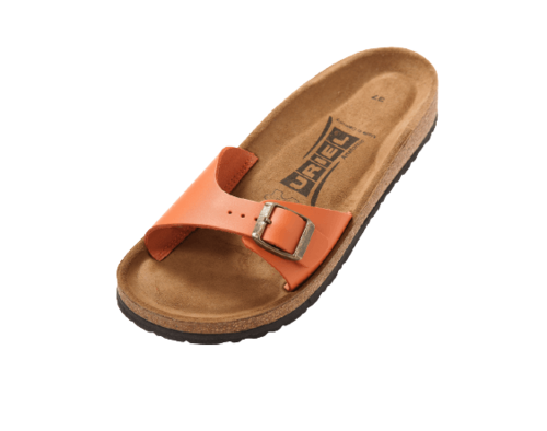 סנדל אורטופדי בעל רצועה אחת | צבע כתום | אוריאל | URIEL
