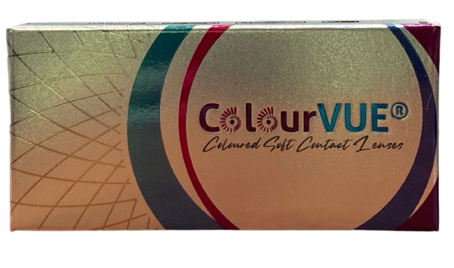 2 עדשות מגע | קולורווייין | לשינוי גוון העיניים לשימוש חודשי | colorVUE  | צבע חום דבש |