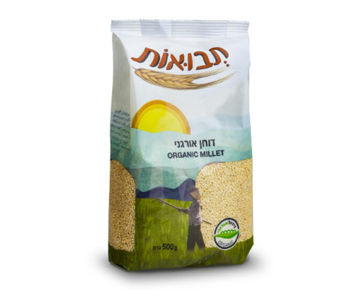 תבואות - דוחן אורגני - 500 גרם