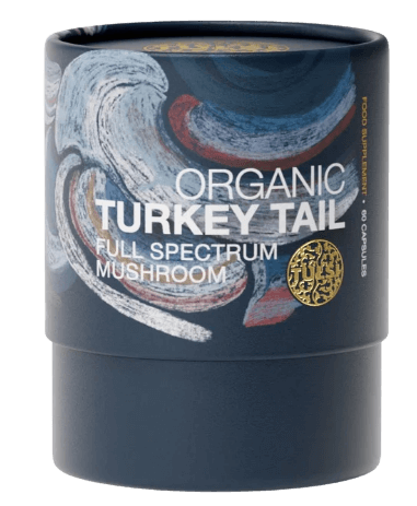 פטריית זנב התרנגול אורגני | 60 כמוסות |