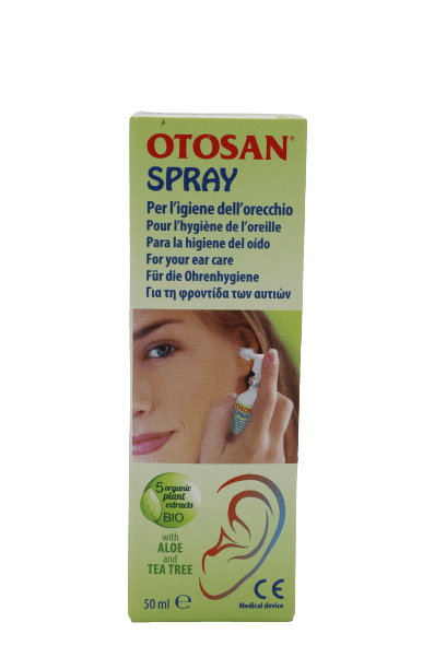 ספריי אוזניים אוטוסן | הסרת שעווה באוזניים | להגיינת האוזניים היומיומית | מכיל 50 מ''ל |