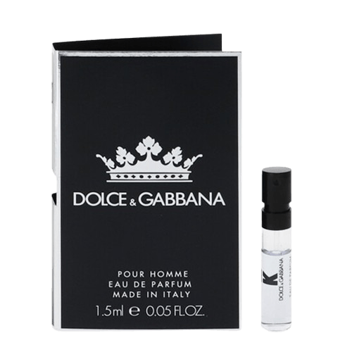 דוגמית בושם לגבר 1.5 מ"ל | Dolce & Gabbana K (king) | או דה פרפיום E.D.P