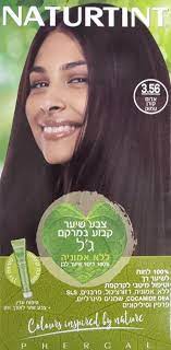 צבע שיער | אדום קורן עמוק 3.56 | קבוע | במרקם גל | ללא אמוניה | 100 אחוז כיסוי שיער לבן