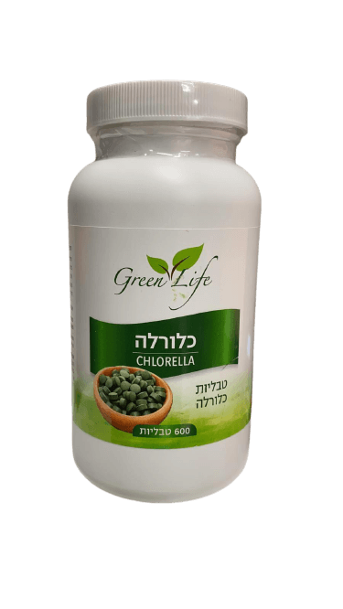 כלורלה - 600 טבליות כלורלה | גרין לייף