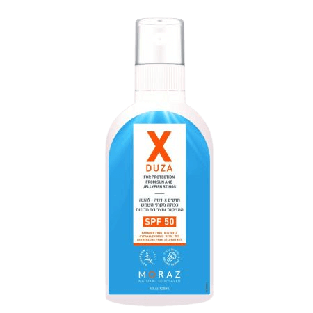 תרסיס X-דוזה | להגנה כפולה מקרני השמש | 120 מ"ל | מורז MORAZ |