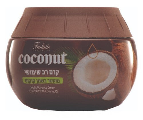 קרם רב שימושי מועשר בשמן קוקוס -300 מ"ל - פרולטה