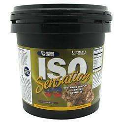 Ultimate Nutrition - Iso Sensation 93 Protein Powder | אבקת חלבון איזו סנסיישן 93 מבית אולטימייט נוטרישן בטעם קפה ברזיל | 2.27 ק"ג |