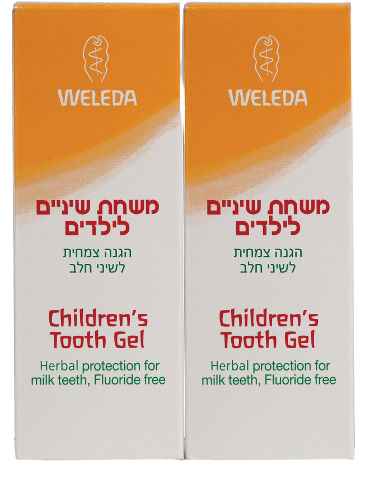 וולדה | משחת שיניים לילדים | זוג | כל אריזה מכילה 50 מ"ל