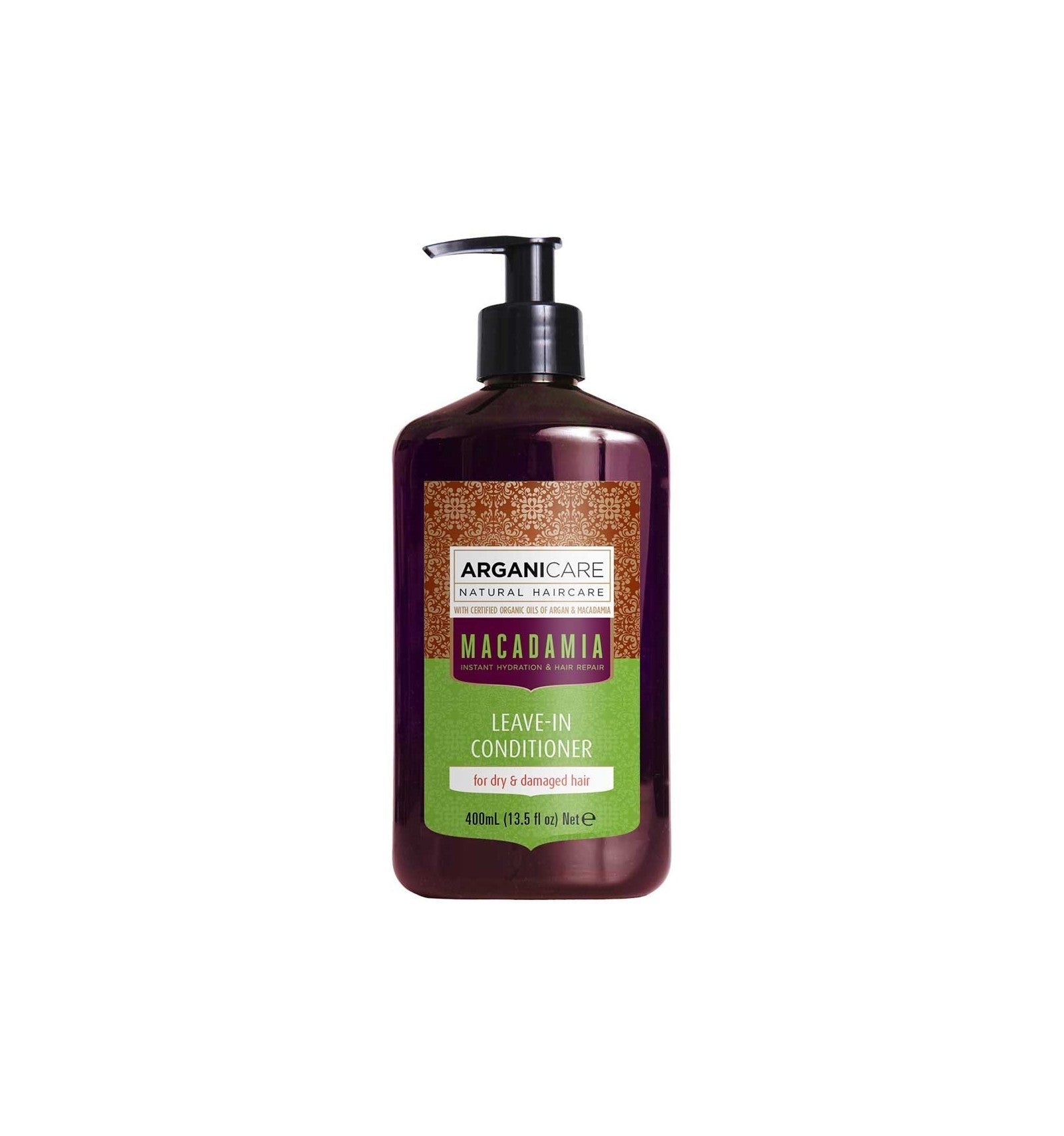 קרם לחות לשיער - לשיער יבש ופגום מקדמיה - 400 מ"ל