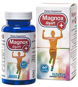 מגנוקס ספורט פלוס נווה פארמה - 60 קפסולות