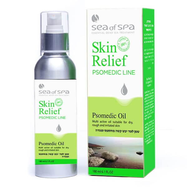 שמן לעור יבש מחוספס ומגורה- 180 מ"ל - sea of spa