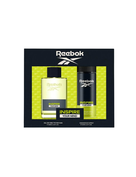 רייבוק | סט | אינספייר יור מיינד | דאודורנט 150 מ"ל | בושם 100 מ"ל