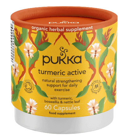 כורכום אקטיב אורגני | 60 כמוסות |