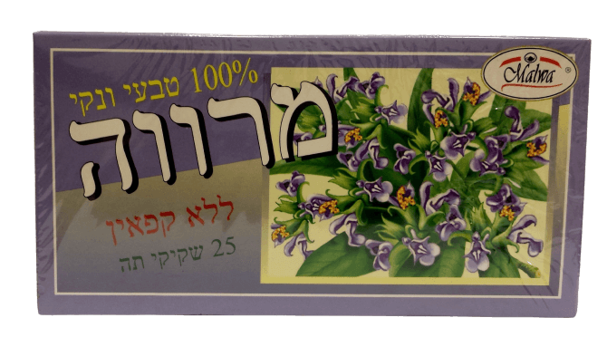 תה מרווה | ללא קפאין | 25 שקיקים | מבית מלווה