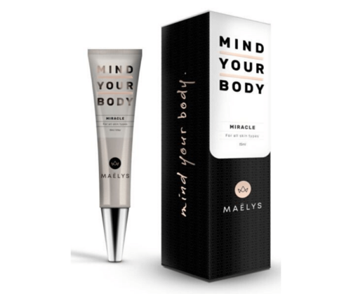 מאליס מירקל MIRACLE קרם להעלמת נפיחויות ושקיות מתחת לעיניים| 15 מ"ל | MAELYS